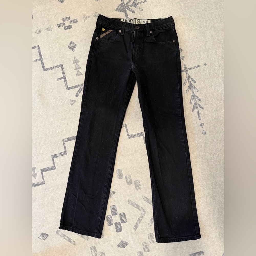 Ariat Black Straight-Leg Kids Jeans
